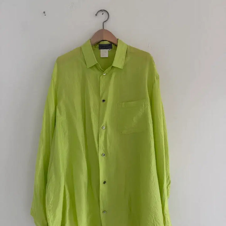 [BUNJANG] Yohji Yamamoto Silk Shirt / 요지야마모토 실크셔츠