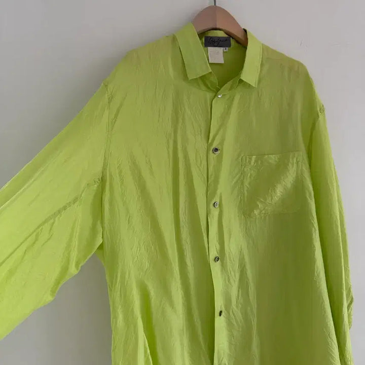 [BUNJANG] Yohji Yamamoto Silk Shirt / 요지야마모토 실크셔츠