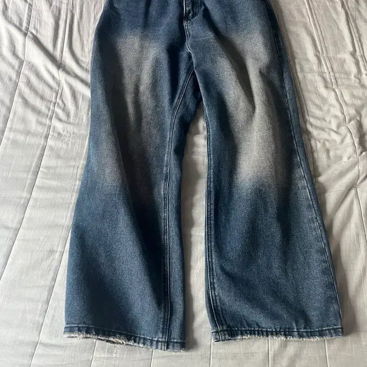 [BUNJANG] Denim Wide Pants / 데님 와이드 팬츠 청바지