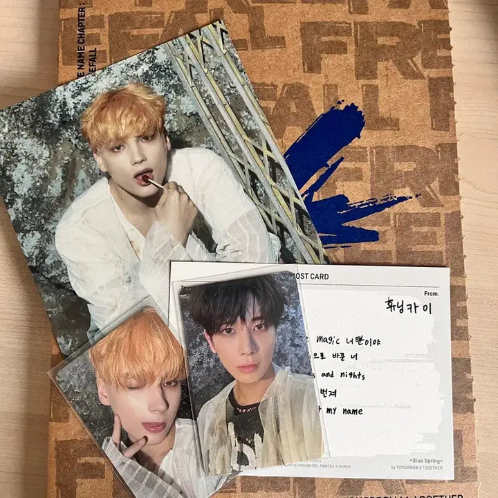 [BUNJANG] TXT (TOMORROW X TOGETHER) Freefall Melancholy Version Unsealed Album / (개봉 풀구성) 투바투 개봉앨범 freefall