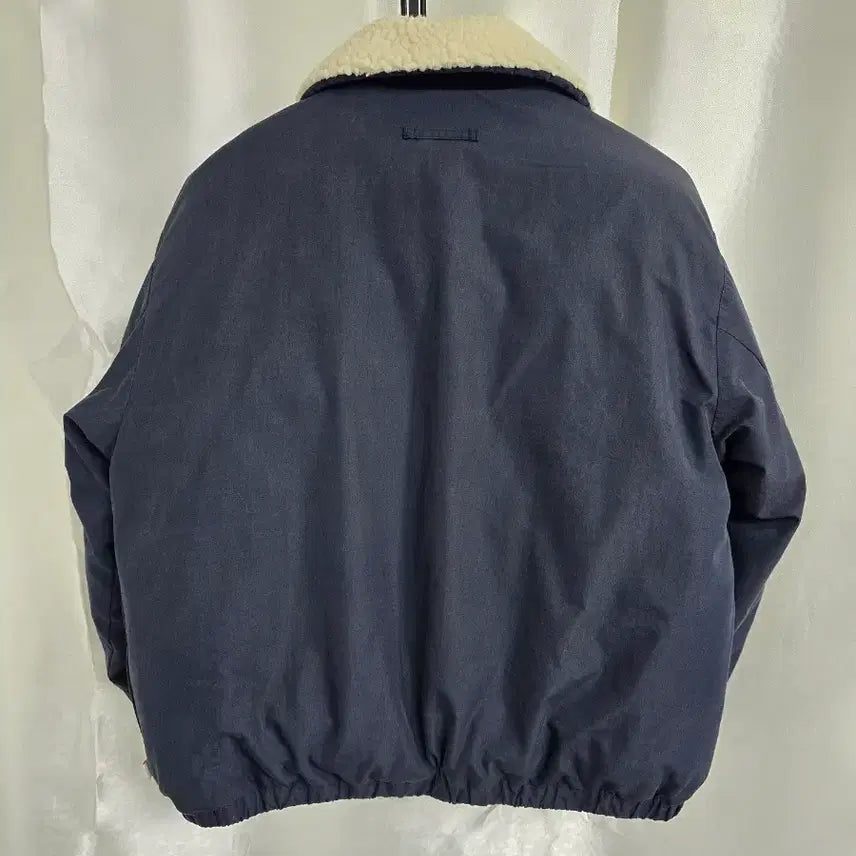 [BUNJANG] Yale Pogueul Collar Padding Jacket / Yale 예일 뽀글이 카라 패딩 자켓 (1677)
