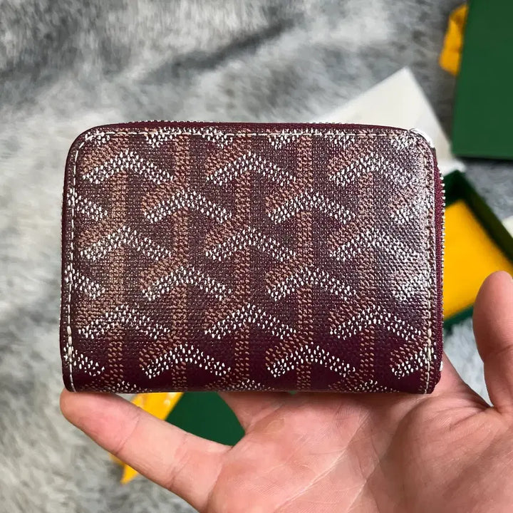 [SOLD OUT] [PM,풀구성품] 고야드 마티뇽 미니 지갑 버건디