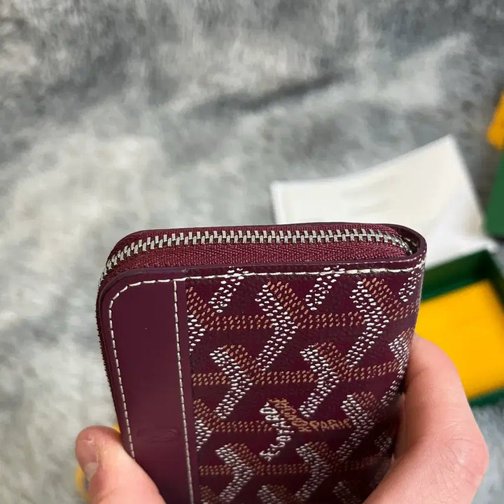 [SOLD OUT] [PM,풀구성품] 고야드 마티뇽 미니 지갑 버건디