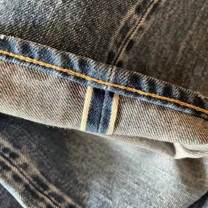 [BUNJANG] Ciota New Straight Medium Dark Blue Damage / 시오타 ciota 뉴스트레이트 미디움 다크 블루 데미지