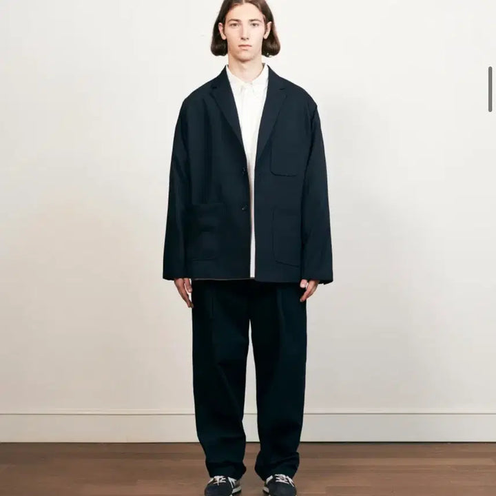 [BUNJANG] Espionage Relaxed Set Up - Oversized Fit - Black / [XL/실착X] 에스피오나지 릴렉스드 셋업 오버핏 셋업 블랙