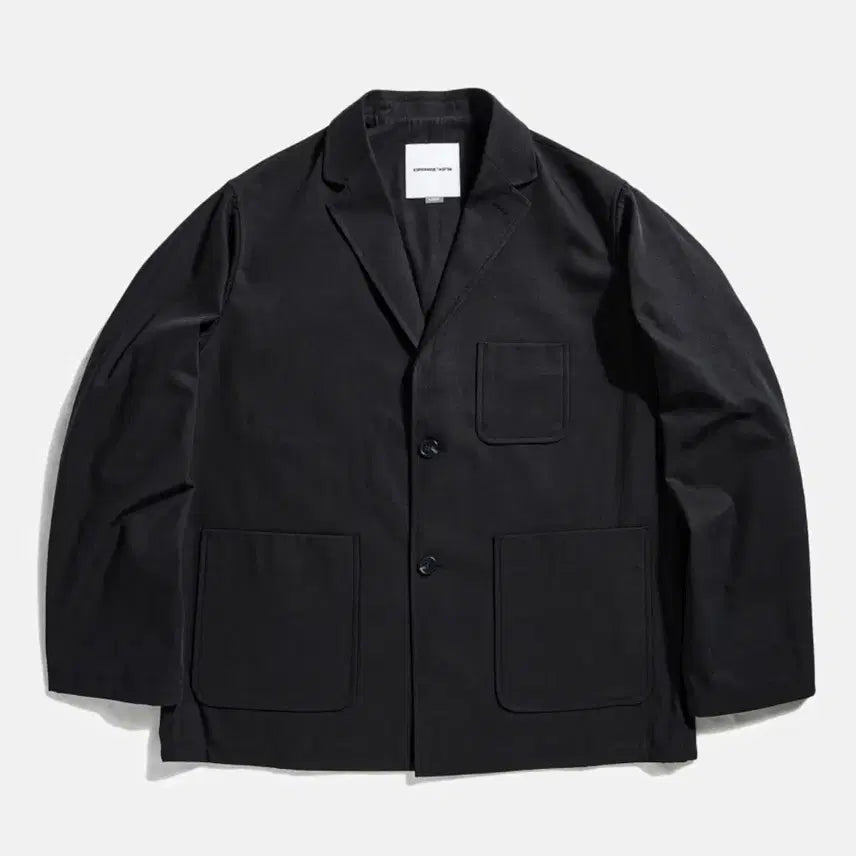 [BUNJANG] Espionage Relaxed Set Up - Oversized Fit - Black / [XL/실착X] 에스피오나지 릴렉스드 셋업 오버핏 셋업 블랙