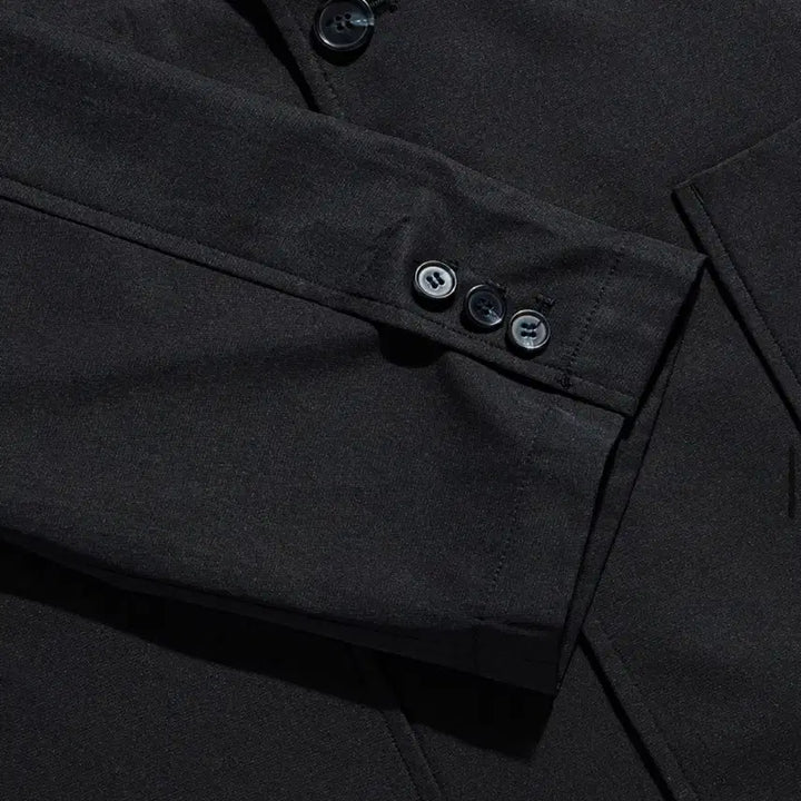 [BUNJANG] Espionage Relaxed Set Up - Oversized Fit - Black / [XL/실착X] 에스피오나지 릴렉스드 셋업 오버핏 셋업 블랙