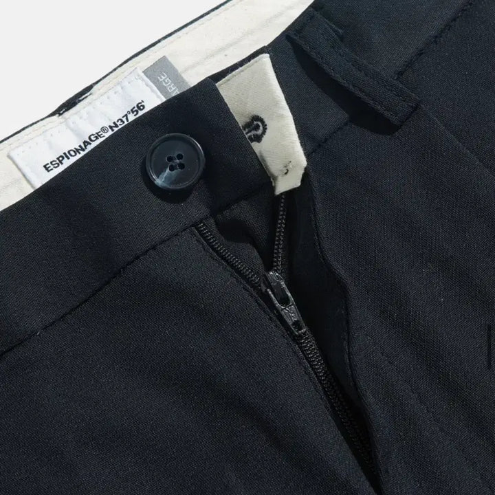 [BUNJANG] Espionage Relaxed Set Up - Oversized Fit - Black / [XL/실착X] 에스피오나지 릴렉스드 셋업 오버핏 셋업 블랙