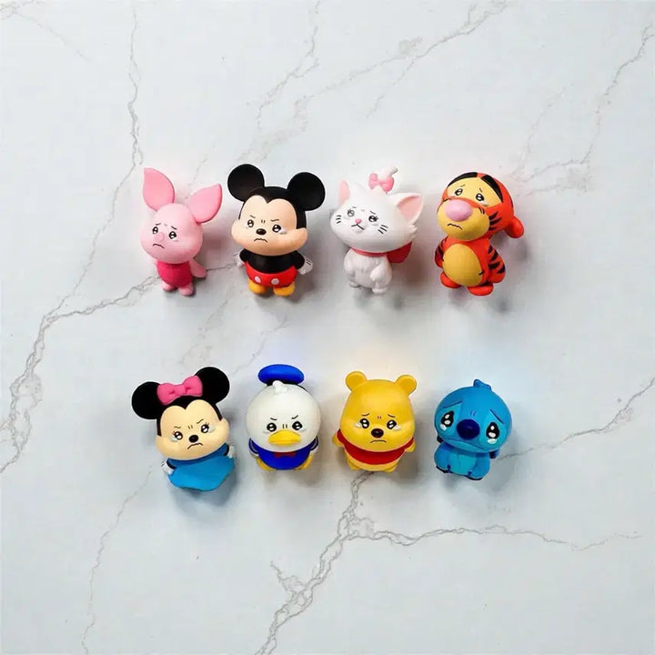 [BUNJANG] Disney Figure Set (8-Piece) / 디즈니 울먹 피규어 세트 8종
