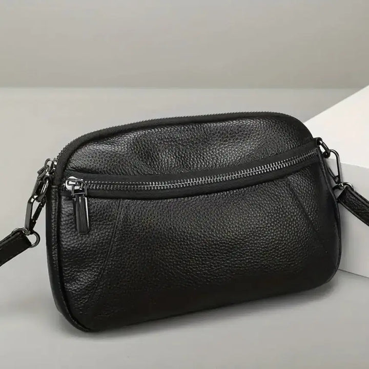 [BUNJANG] Genuine Leather Daily Bag 26cm / 가볍고 튼튼한 천연 소가죽 데일리백 (26cm)