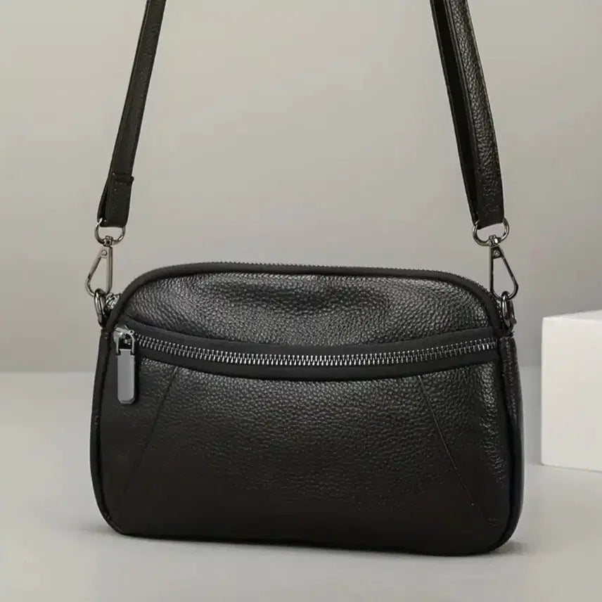 [BUNJANG] Genuine Leather Daily Bag 26cm / 가볍고 튼튼한 천연 소가죽 데일리백 (26cm)