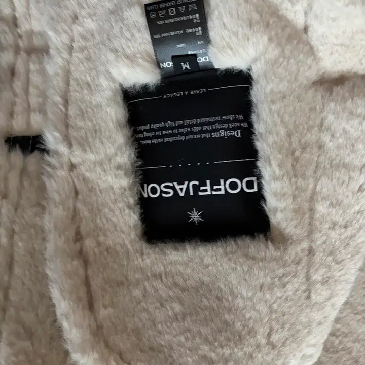 [BUNJANG] DopeJaison High Neck Leather Mouton Jacket (M) / 도프제이슨 하이넥 레더 무톤 자켓 m