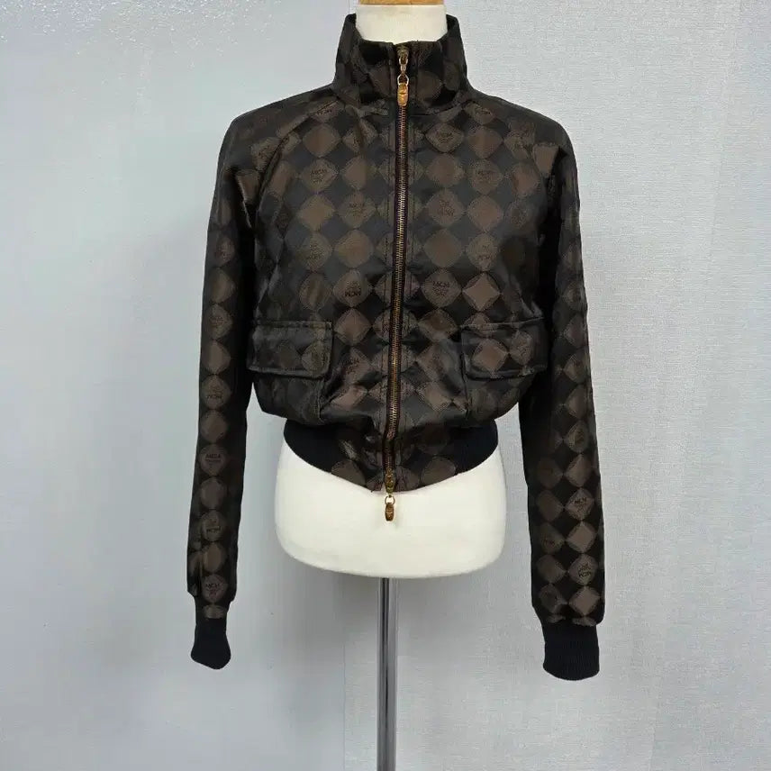 [BUNJANG] MCM Women's Logo Pattern Jacket / MCM  여성 자켓