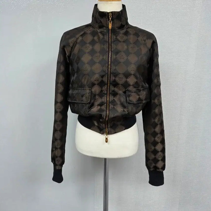 [BUNJANG] MCM Women's Logo Pattern Jacket / MCM  여성 자켓