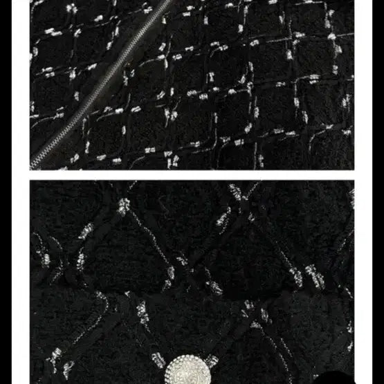 [BUNJANG] The Row Argyle Knit Bomber Jacket / 더로랑 아가일 니팅 봄버 자켓