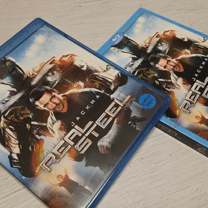 [BUNJANG] Real Steel Blu-ray First Press Edition Outcase Unsealed / 리얼스틸 블루레이 초회 아웃케이스 개봉 판매
