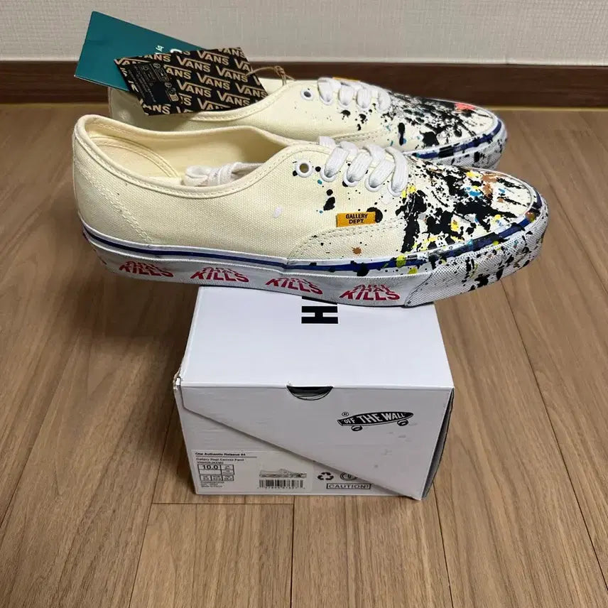 [BUNJANG] Gallery Dept. Vans Authentic Reissue 44 Art That Skills (Size 280) / 반스 x 갤러리 디파트먼트 어센틱 리이슈 44 아트 댓 스킬스 280