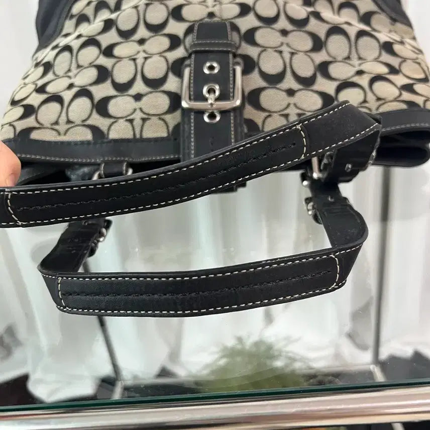 [BUNJANG] Coach Signature Soho Tote Bag / 코치 시그니처 소호 토트백