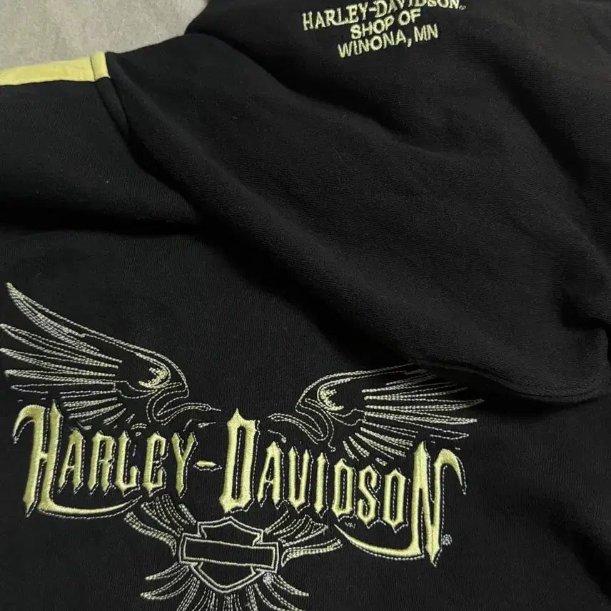 [BUNJANG] Harley Davidson Hoodie Zip-up XL / 할리데이비슨 후드집업 XL (w)