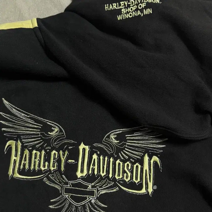 [BUNJANG] Harley Davidson Hoodie Zip-up XL / 할리데이비슨 후드집업 XL (w)