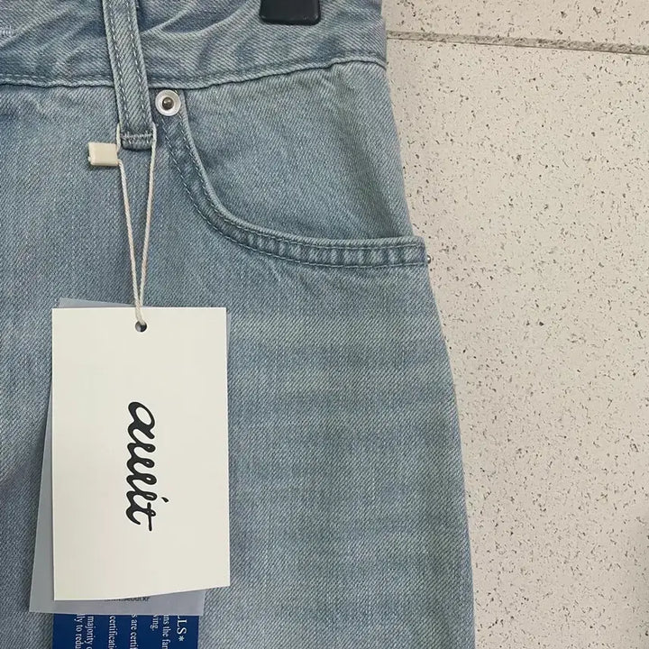 [BUNJANG] AWEET Denim Long Skirt (S) / 어윗 롱 스커트 데님 팬츠 연청 (S)새상품