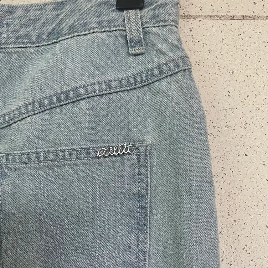 [BUNJANG] AWEET Denim Long Skirt (S) / 어윗 롱 스커트 데님 팬츠 연청 (S)새상품