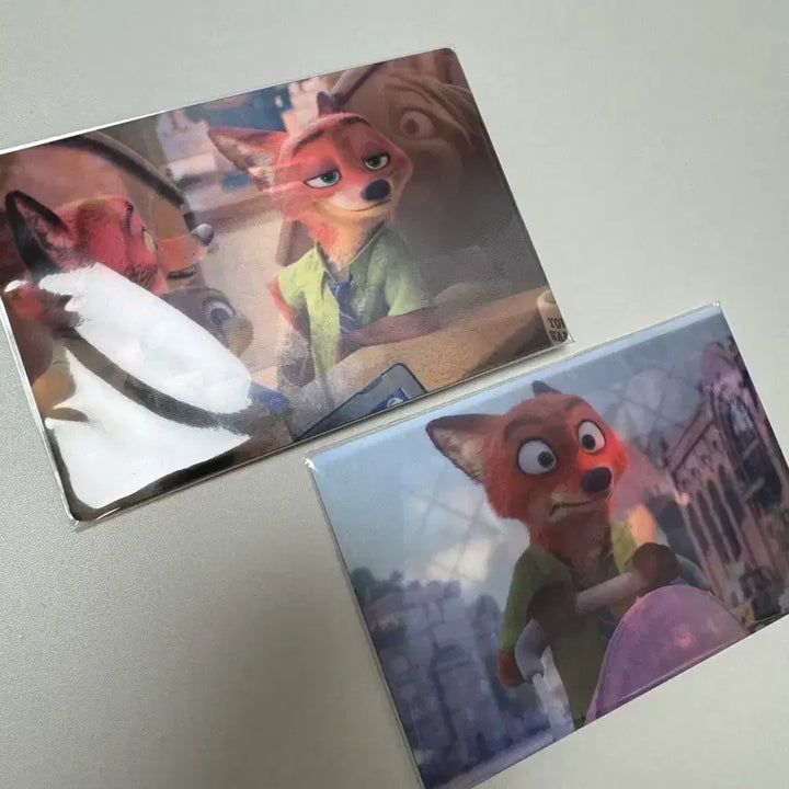 [BUNJANG] Zootopia 2 Lenticular Postcard Set of 2 / (정품) 주토피아2 렌티큘러 엽서 2종 일본 md 굿즈 판매