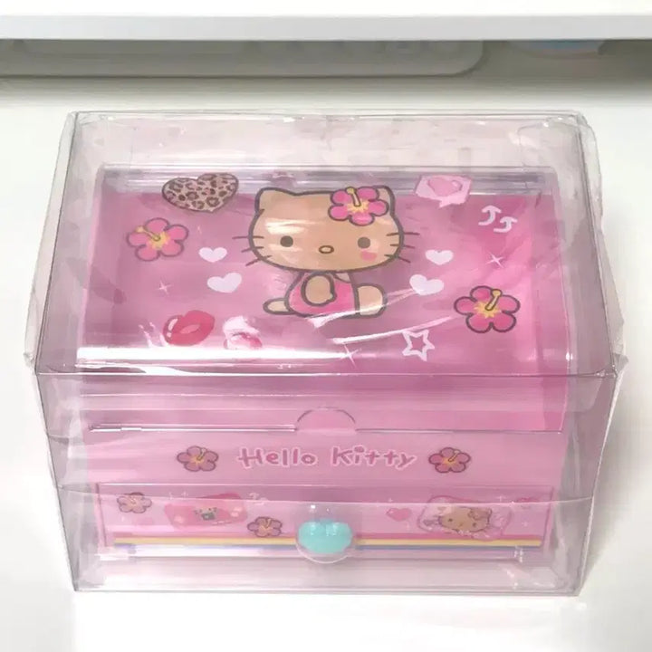[BUNJANG] Sanrio Tanning Kitty 2-Tier Accessory Box / 태닝키티 소품함 일본정품 갸루키티 2단 소품함 산리오