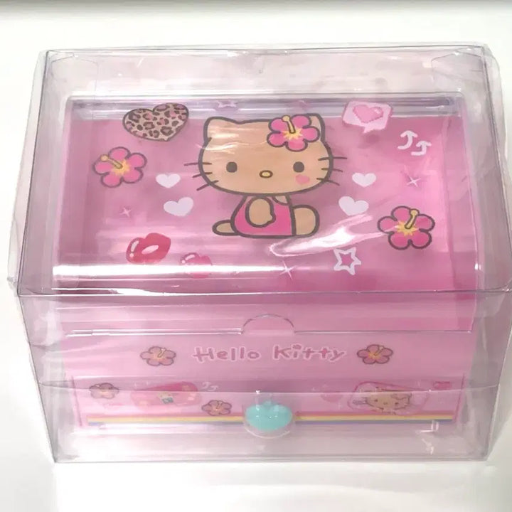 [BUNJANG] Sanrio Tanning Kitty 2-Tier Accessory Box / 태닝키티 소품함 일본정품 갸루키티 2단 소품함 산리오