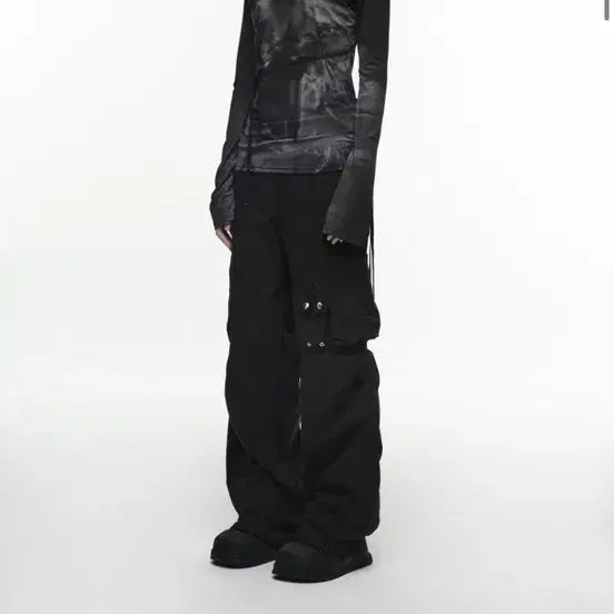 [BUNJANG] Nache Cargo Pants / 나체 스트랩 카고 팬츠