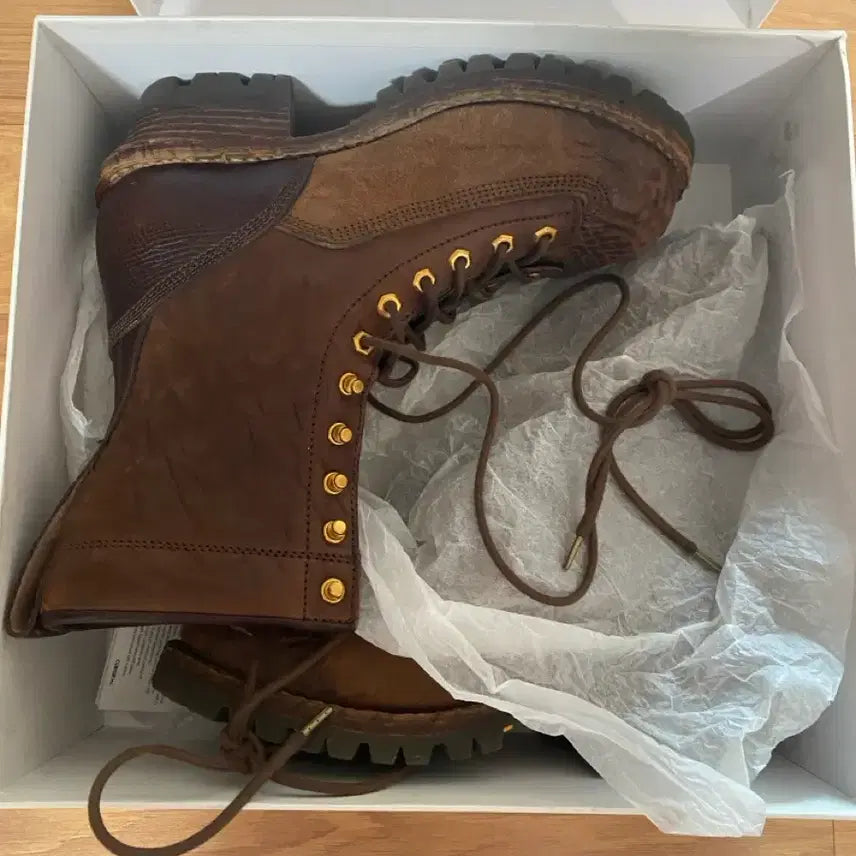 [BUNJANG] Visvim Dark Brown Cossack Boots / 9)비즈빔 코삭 부츠 다크브라운