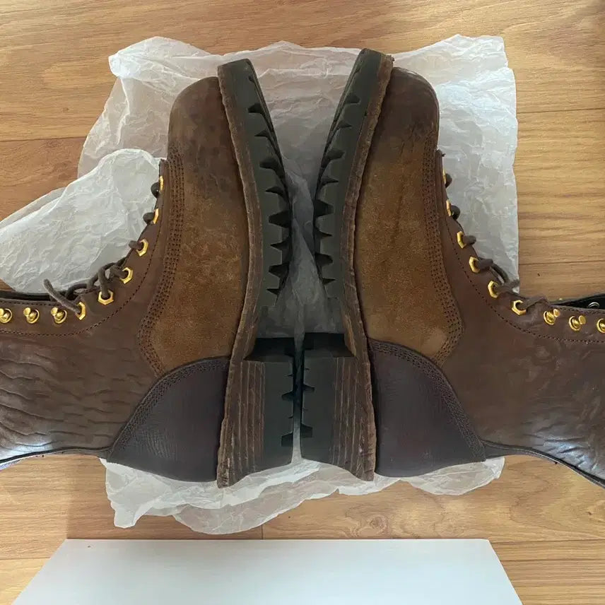 [BUNJANG] Visvim Dark Brown Cossack Boots / 9)비즈빔 코삭 부츠 다크브라운