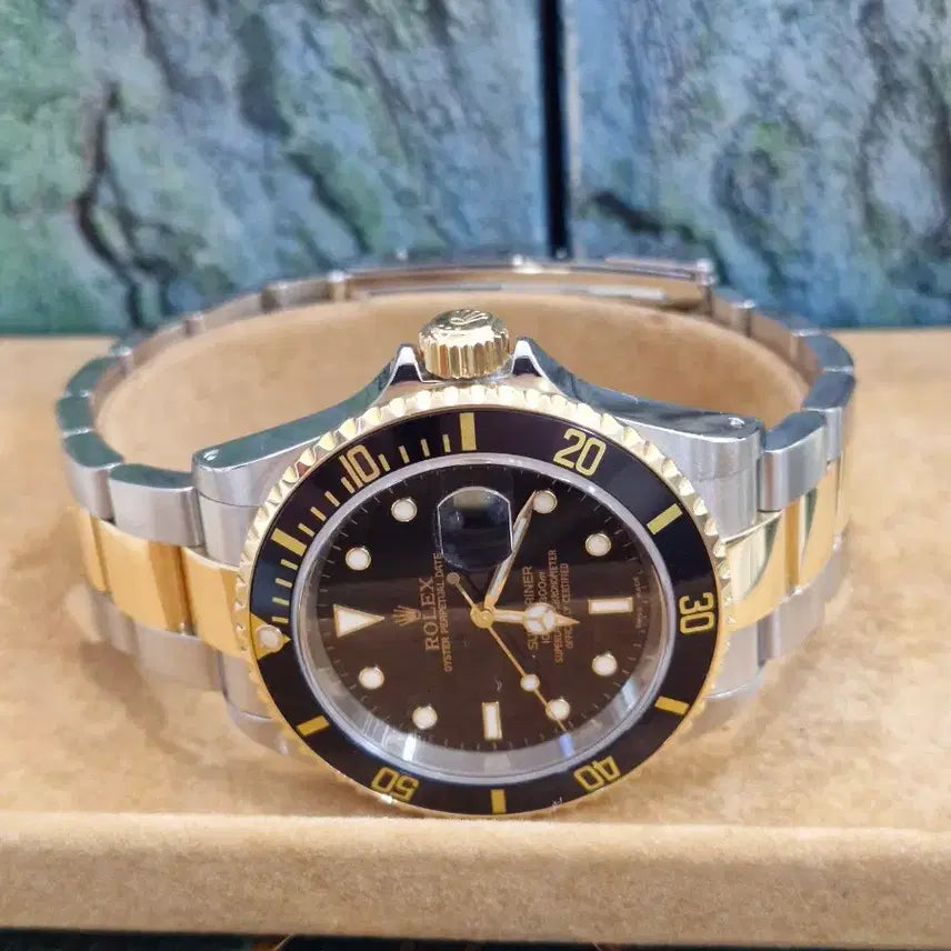 [BUNJANG] Rolex Submariner Black Combo Early Model Watch / 롤렉스 서브마리너 흑콤 초기형 풀구성 국내매장