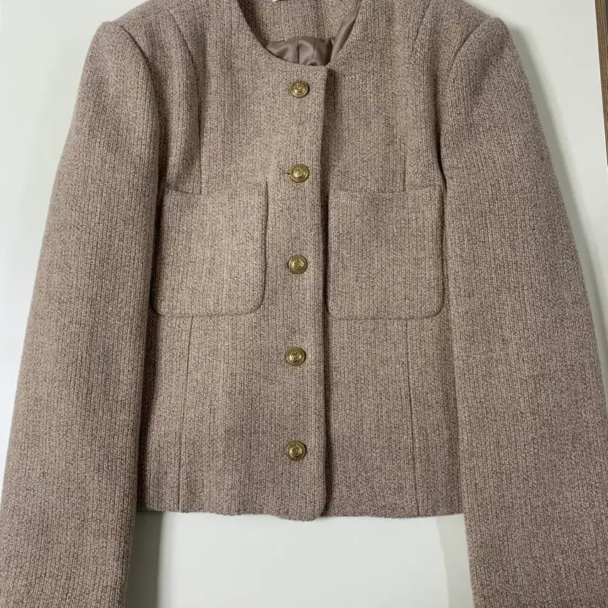 [BUNJANG] Archive J2U Home-spun Tweed Jacket / 아카이브제이투유 틸다 홈스펀 트위드 자켓