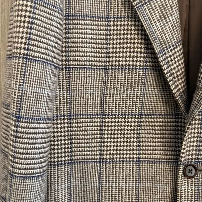 [BUNJANG] Andre Seoul Fox Brothers Check Jacket (Size 50) / 안드레아서울 폭스브라더스 체크자켓 50사이즈