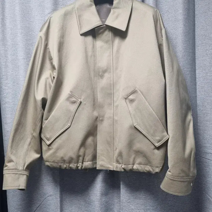 [BUNJANG] Poker Face Blouson Beige 48 / 포커페이스 블루종 베이지 48