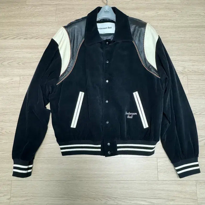[BUNJANG] Anderson Bell Corduroy Varsity Jacket / [L] 앤더슨벨 코듀로이 바시티 자켓