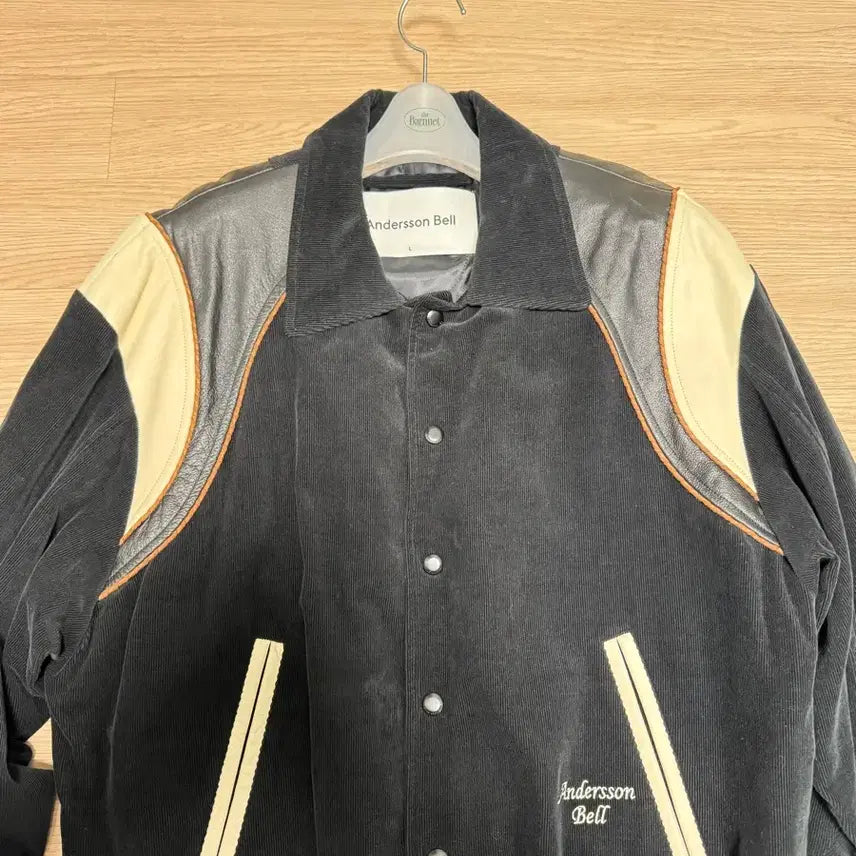[BUNJANG] Anderson Bell Corduroy Varsity Jacket / [L] 앤더슨벨 코듀로이 바시티 자켓