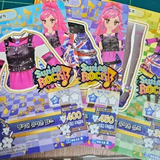 [BUNJANG] Aikatsu Pinkish Union Set / 아이카츠 한판 핑키쉬 유니온 세트