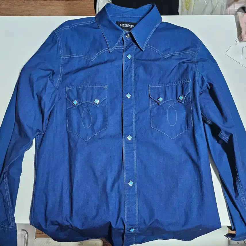 [BUNJANG] Eastlog Western Shirt L / 이스트로그 웨스턴셔츠(L)