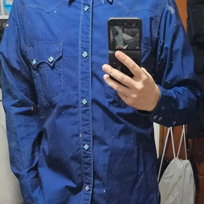 [BUNJANG] Eastlog Western Shirt L / 이스트로그 웨스턴셔츠(L)