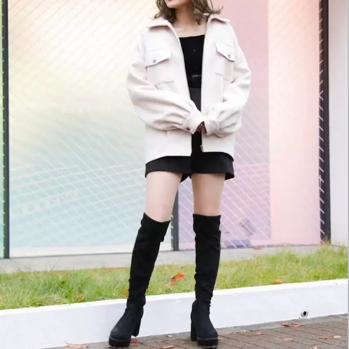 [BUNJANG] Vintage Dazzlin Pink Jacket / 솜빈티지 dazzlin 일본 빈티지 연핑크 자켓 교신 가능 에이블리 무신