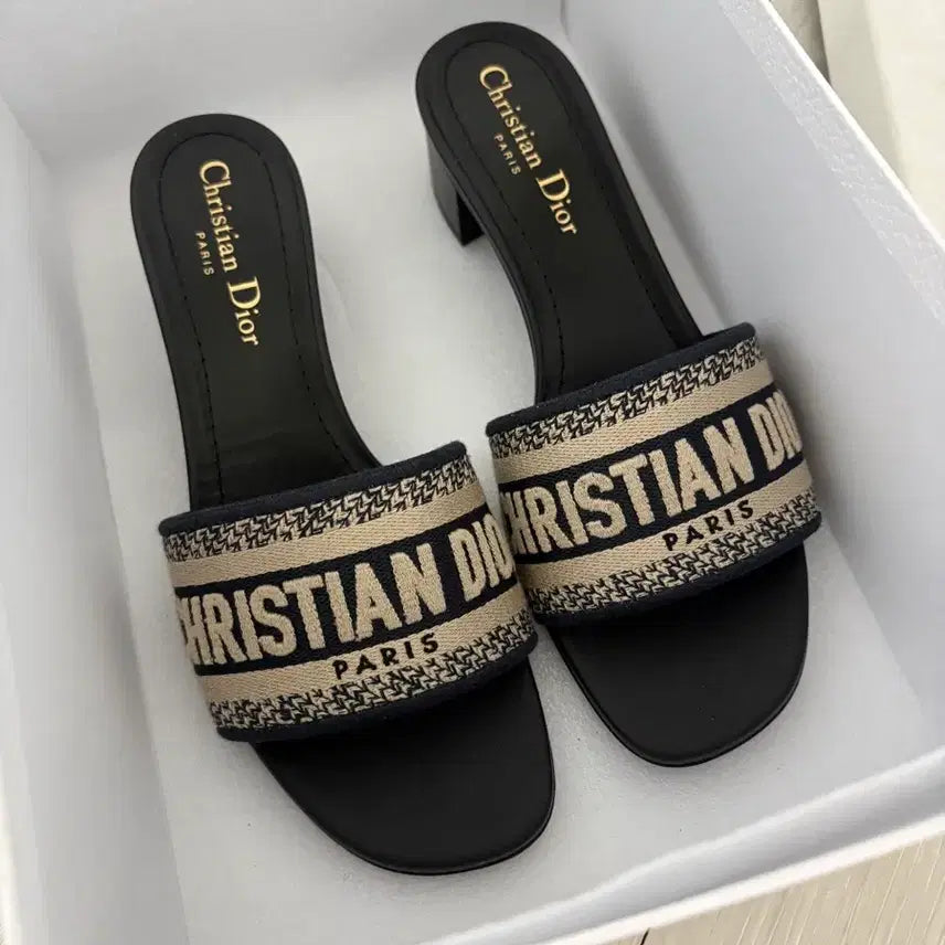 [BUNJANG] Dior Dway Mule Heels / 디올 Dway 뮬 힐