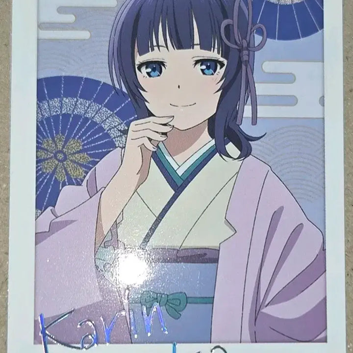 [BUNJANG] Nijigasaki Asaka Karin Megabox Photocard / 러브라이브 니지가사키 메가박스 굿즈패키지 아사카 카린 포토카드 판매