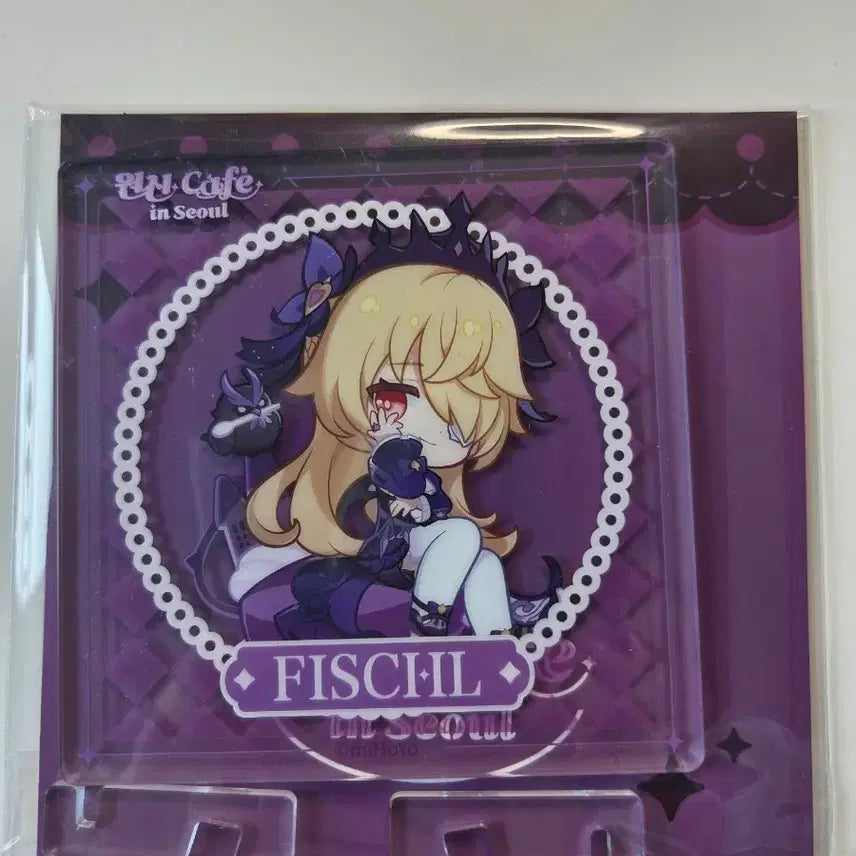 [BUNJANG] Genshin Impact Cafe Fischl Acrylic Stand / 원신 카페 특전 피슬 아크릴스탠드