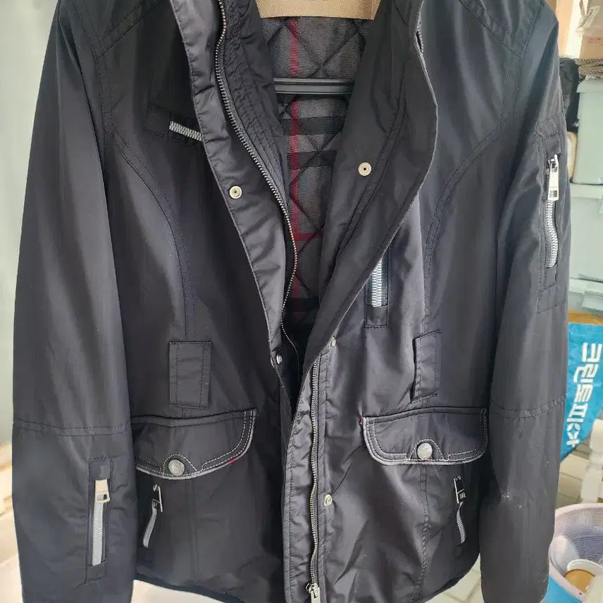 [BUNJANG] Burberry Black Jacket Padded / 버버리 브릿 블랙 자켓 패딩 팝니다.