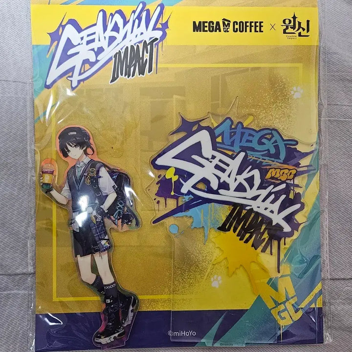 [BUNJANG] Genshin Impact Wanderer Acrylic Stand / 원신 방랑자 메가커피 콜라보 아크릴 스탠드