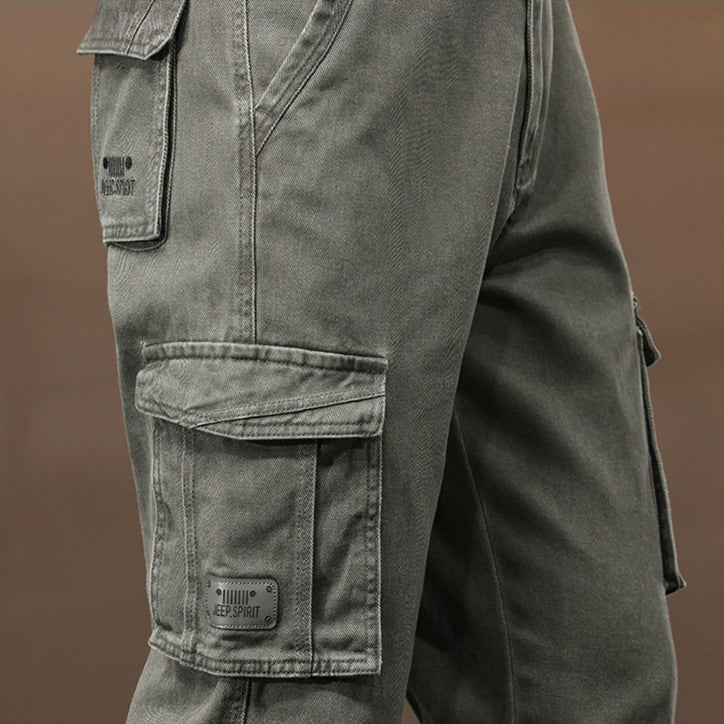 [BUNJANG] Jeep Spirit Autumn Winter Overalls Cargo Pants / JEEP SPIRIT 가을 겨울 오버올 남성 오버올 남성 카고바지