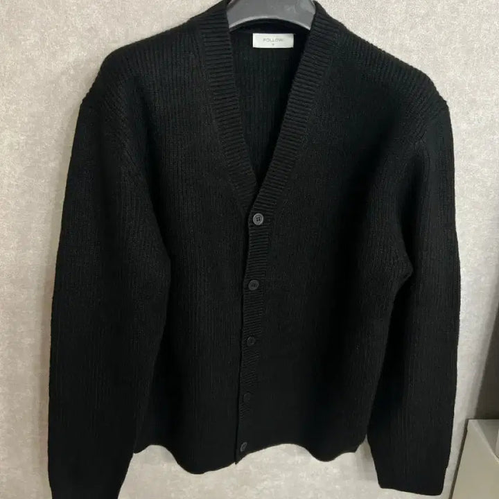 [BUNJANG] Black M Cardigan / 남자 가디건 블랙 M 새상품