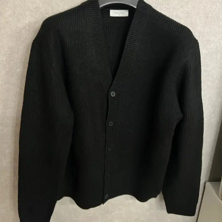 [BUNJANG] Black M Cardigan / 남자 가디건 블랙 M 새상품